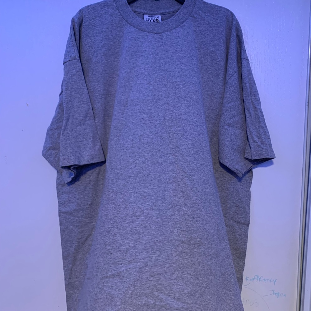 Pro Club Mens Heavyweight T Shirt 2XL Grey